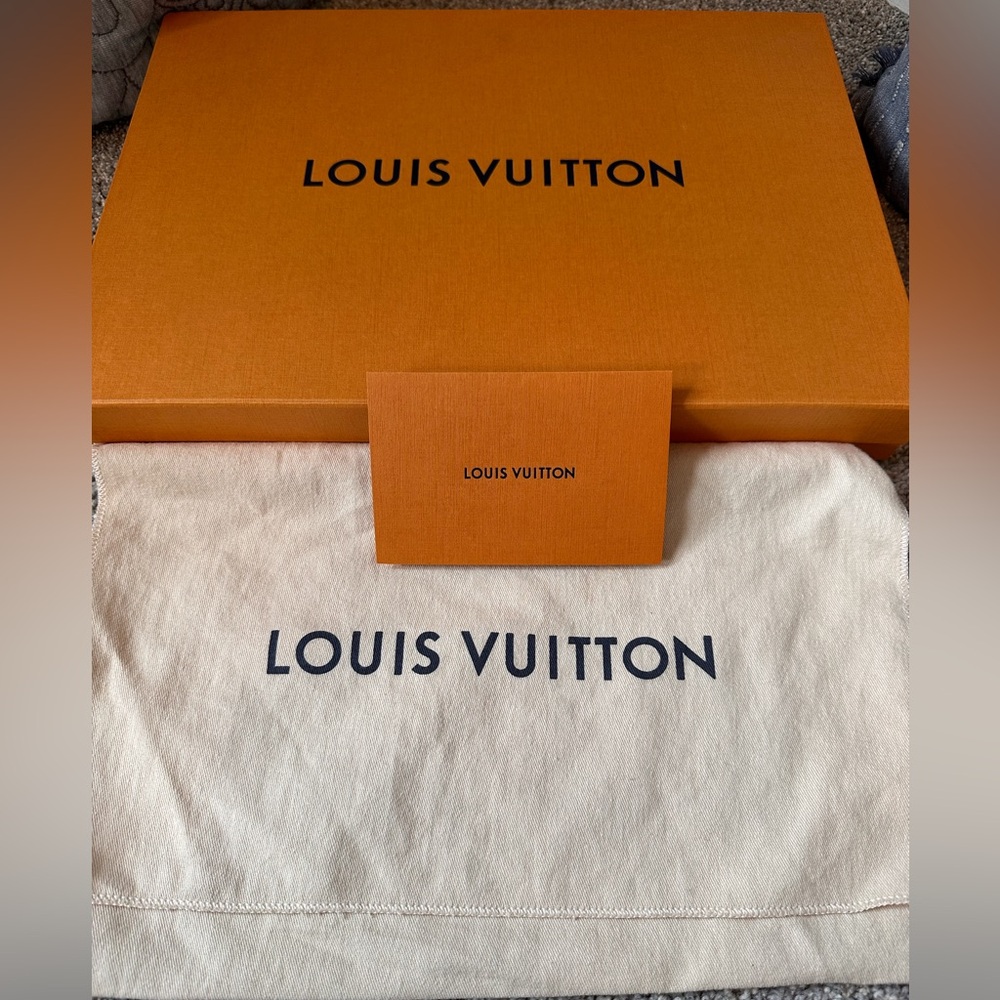 EUC🖤Louis Vuitton Multi Pochette Accessories Bicolor Monogram Empreinte Leather - Picture 16 of 16